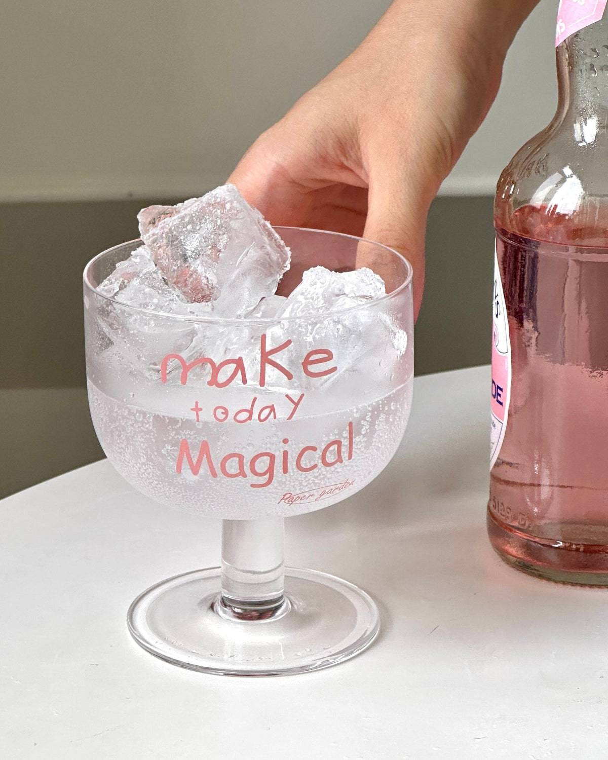 Magical Coffee Cup Water Glass