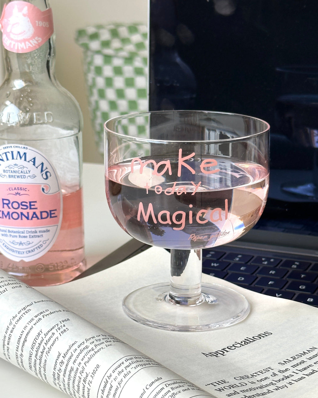 Magical Coffee Cup Water Glass