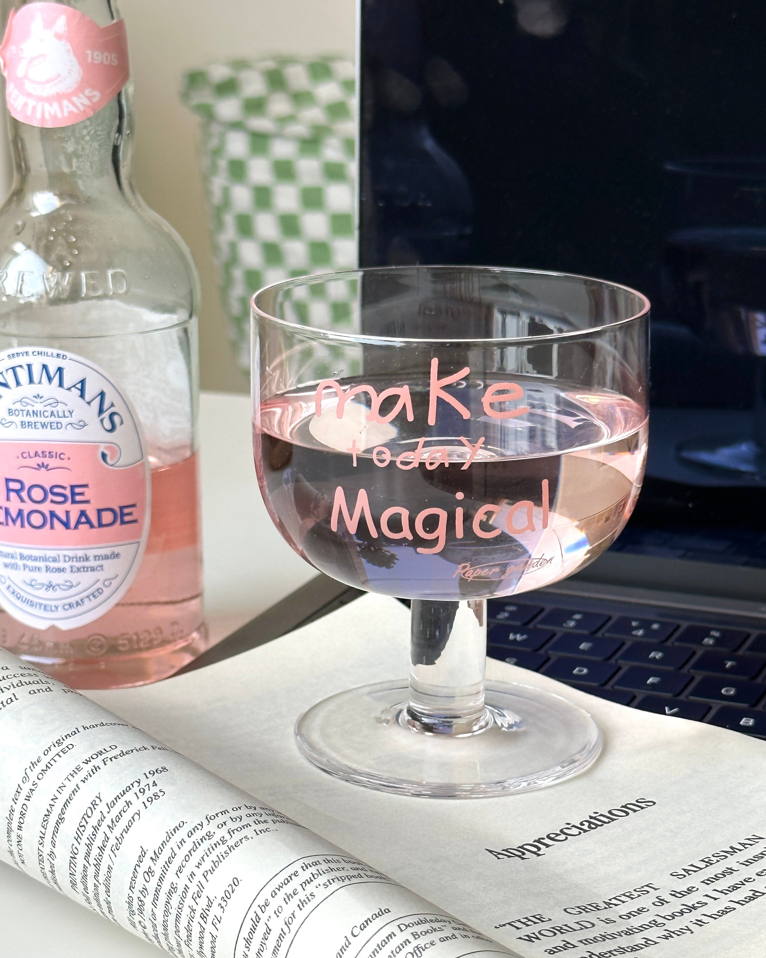 Magical Coffee Cup Water Glass